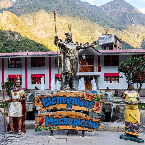 Pueblo de Aguas Calientes en Cusco